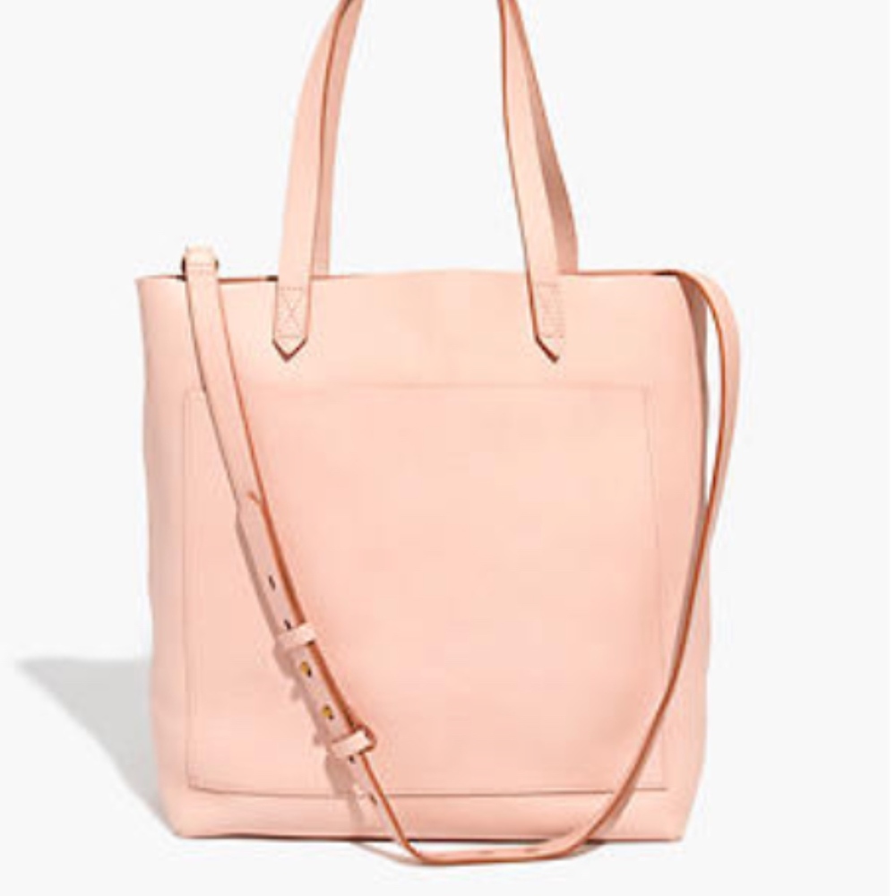 LTD EDITION Pink Madewell Medium Transport Tote